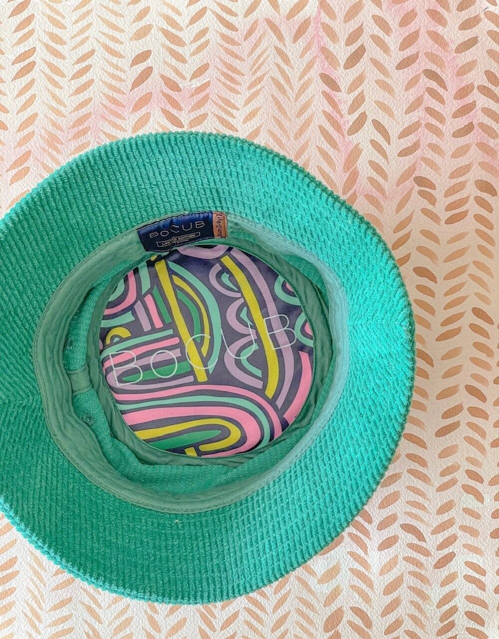 Corduroy Bucket - Grouchy Green
