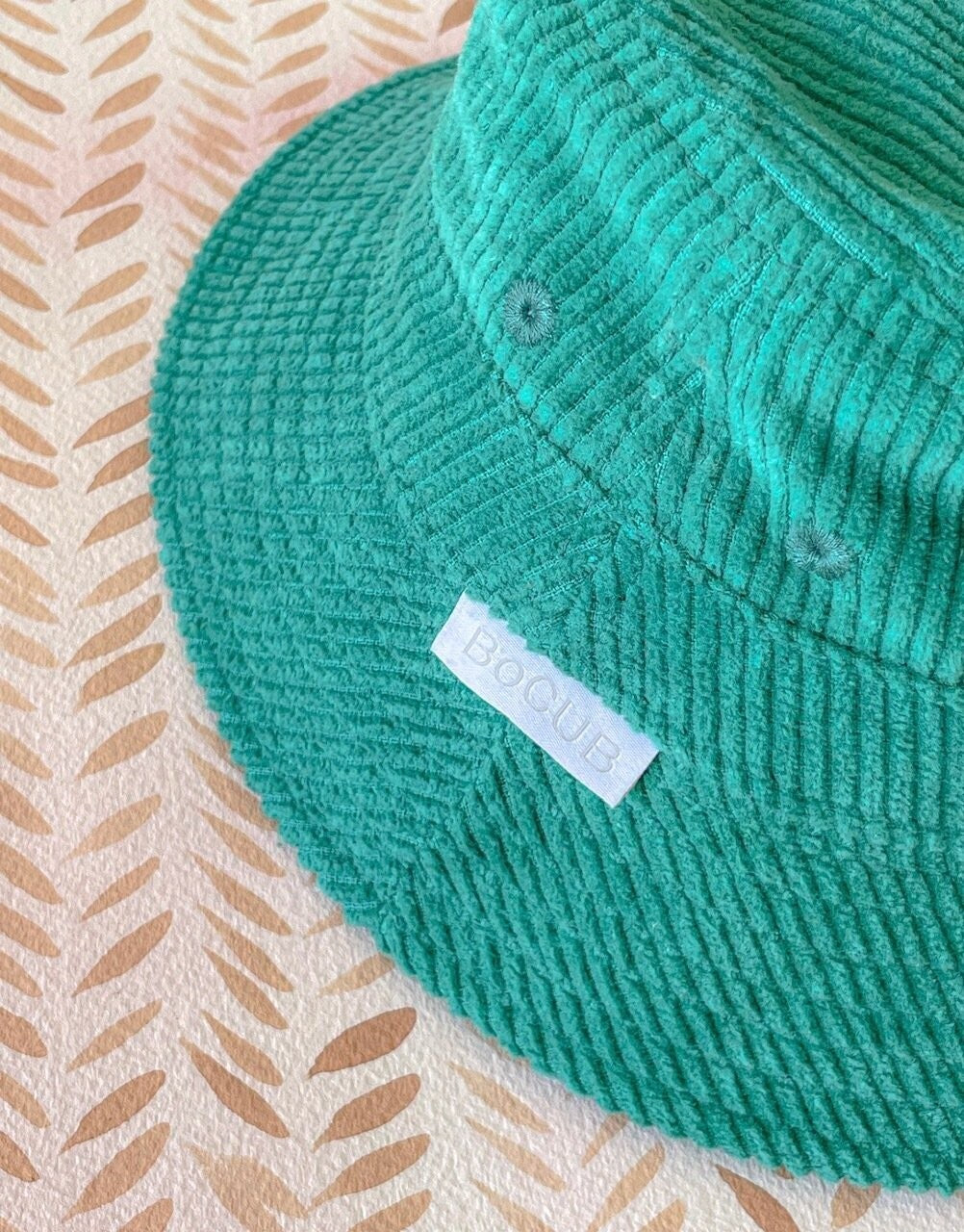 Corduroy Bucket - Grouchy Green