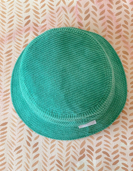 Corduroy Bucket - Grouchy Green