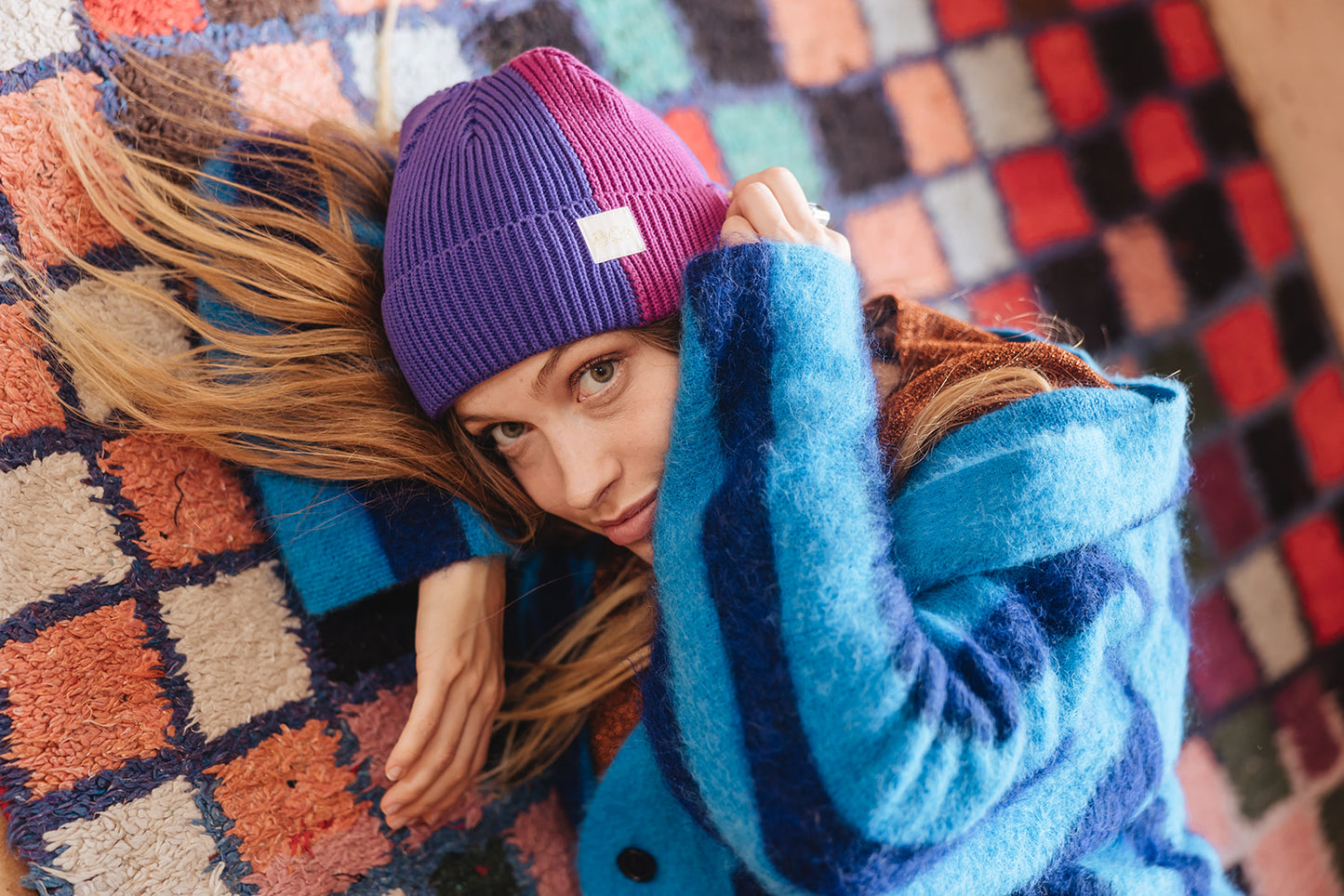Shadow Beanie - Violet Moon