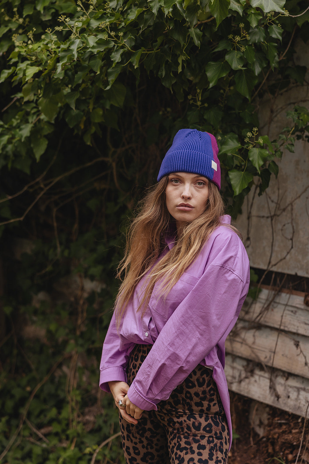 Shadow Beanie - Violet Moon