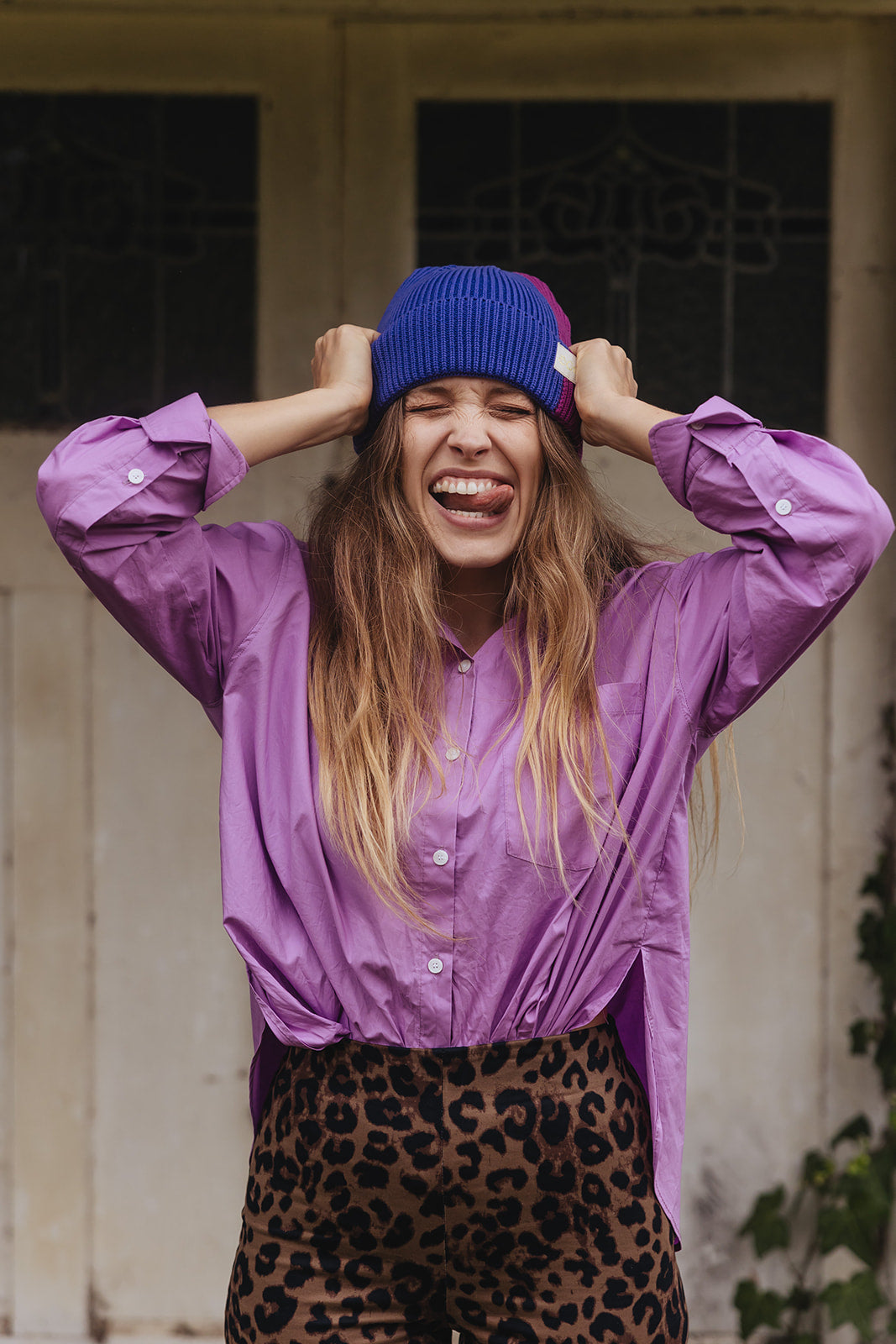 Shadow Beanie - Violet Moon