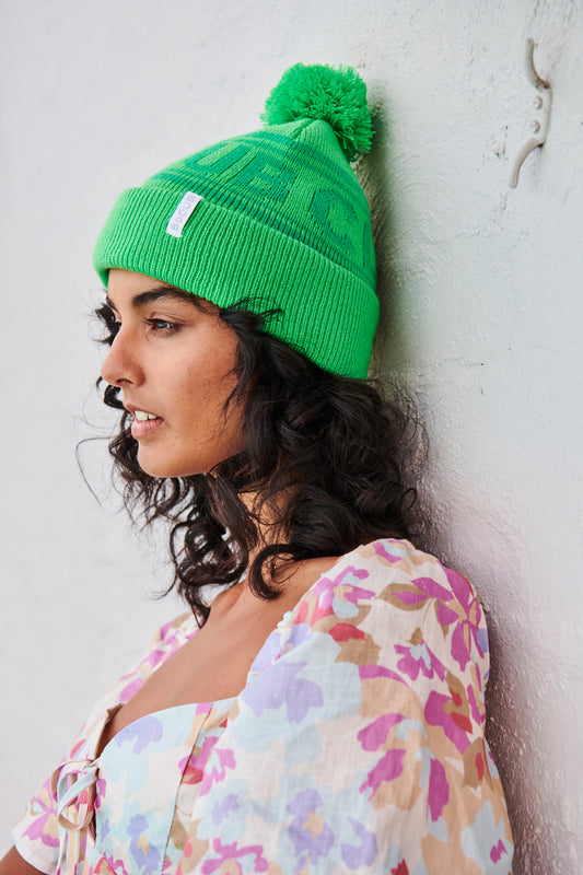 "BoCub Club" Electric Lime  - Beanie