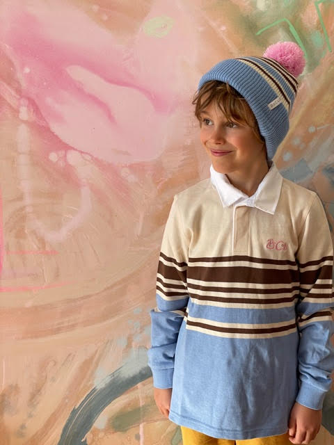 Knitted Rugby Jersey - Marco Polo