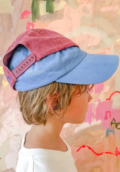 Party Bear Hat - washed denim